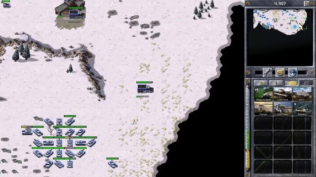 Command & Conquer Red Alert Remastered - Counterstrike - SIBERIA WASTELAND (Hard) смотреть онлайн