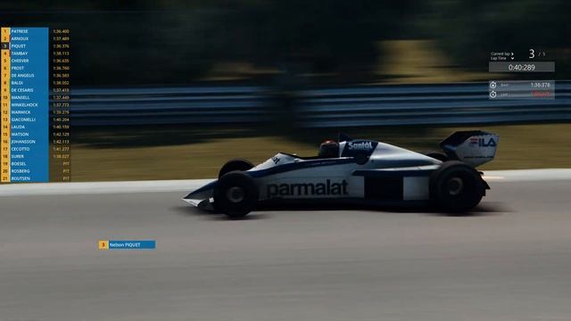 Assetto Corsa - F1 1983 Italian Grand Prix | Nelson Piquet смотреть онлайн