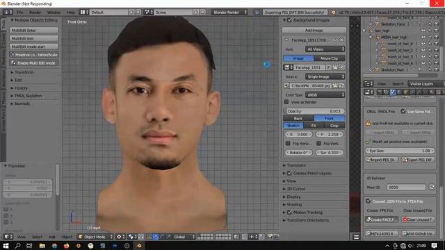 TUTORIAL MEMBUAT FACE PES 2021 LENGKAP || FACE MAKING TUTORIAL PES 2021 смотреть онлайн