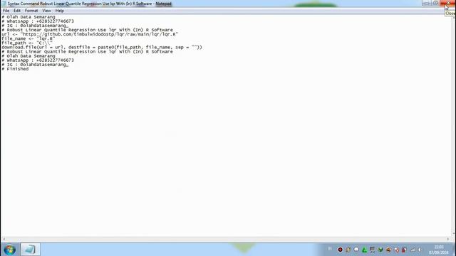 lqr With R Software & lqreg With STATA 18 смотреть онлайн