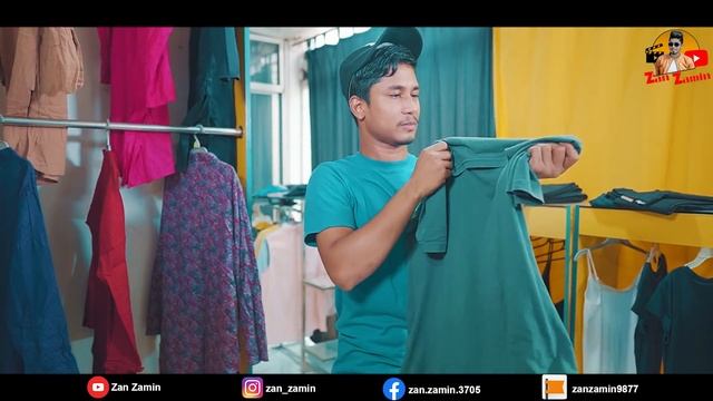 দেশী দোকানদার || Desi Dokandaar || Bangla Funny Video 2021 || Zan Zamin смотреть онлайн
