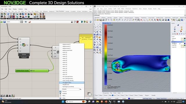 Simulate Any MIX Of Geometry With Intact.Simulation For Rhino And Grasshopper