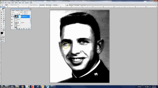 photoshop tutorial - remove scanner Moire' pattern смотреть онлайн