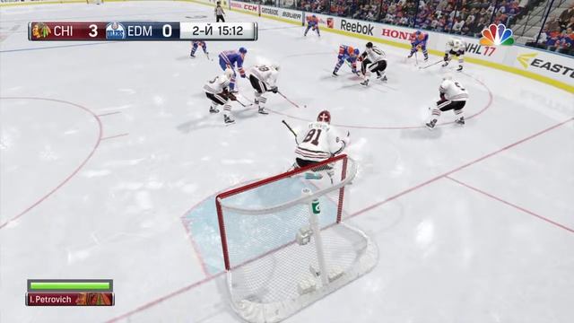 NHL™ 17 Карьера за вратаря в Chicago игра#11