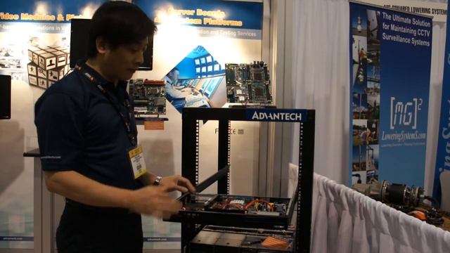 ISC West 2012 - 1U Compact Fanless System: IPC-100 смотреть онлайн