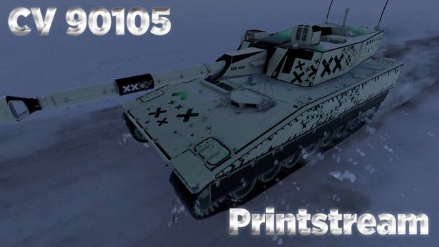 Printstream CV 90105 - Skin (for Wt Live) #skin #skins #warthunder #warthundergameplay #update
