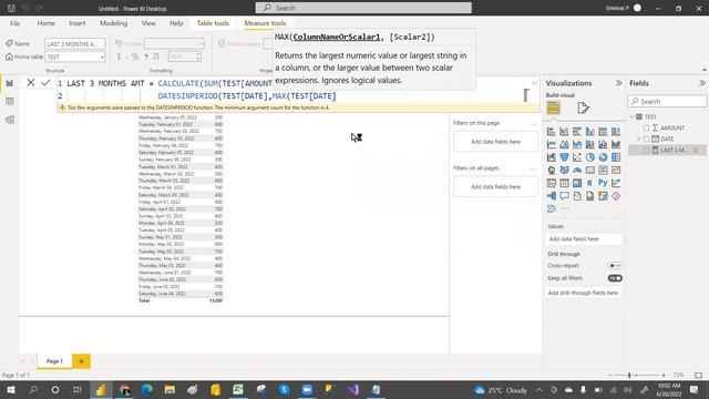 TIME INTELLIGENCE FUNCTION DATESINPERIOD IN DAX|| DATESINPERIOD IN POWER BI смотреть онлайн