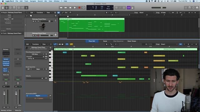 How To Add A Sustain Pedal To Midi in Logic Pro X смотреть онлайн