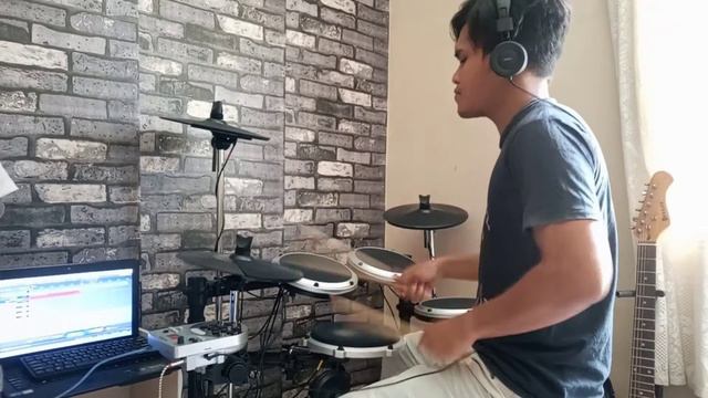 nirvana - smells like teen spirit drum cover // behringer drum xd8usb смотреть онлайн