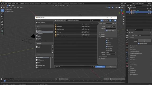 Exporting GLB files from Blender for MyARStudio смотреть онлайн