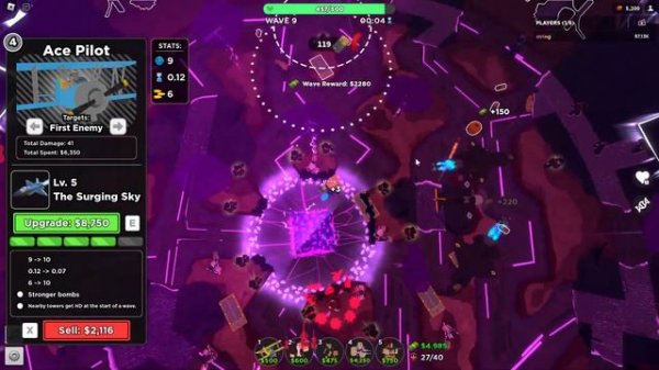 Lunar Overture Event TDS (3 Акт) SOLO - Как надо было проходить в соло Ивент Tower Defense Simulato