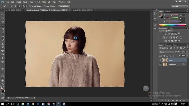 Tutorial dasar photoshop pemula dan belajar tools lengkap Part 1 смотреть онлайн