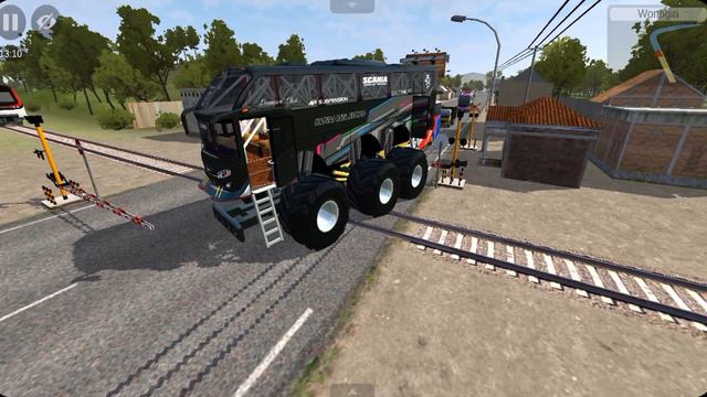 Scania Monster Bus Vs Bullet Train New Crazy Driving Bus Simulator Indonesia Mod - Android Gamepla смотреть онлайн