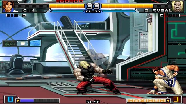 Прохождение аркады The King of Fighters 2002 Unlimited Match #9.1 - Ким(соло) смотреть онлайн