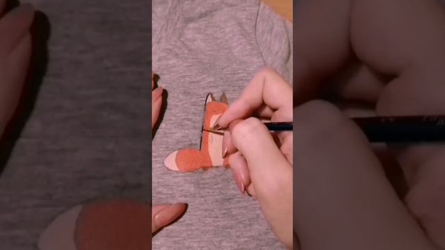 Роспись по ткани, рисуем лиса смотреть онлайн
