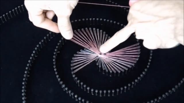 string art triple spiral por jorge de la tierra смотреть онлайн