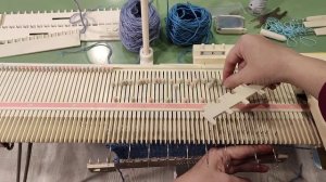 Двухцветный узор на Silver Reed LK 150(sk2100))))