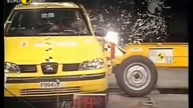 Euro NCAP Seat Ibiza 2000 Crash test SD смотреть онлайн