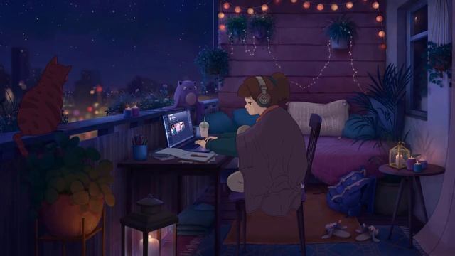 Lofi Study Music Chill Beats ~ музыка для учебы ~ работы, релаксации и концентрации