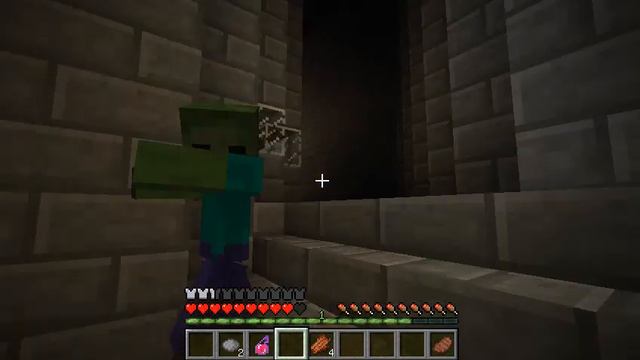 Minecraft: Прохождение карты (Затерянный коридор) #2 - Тупой хрен. смотреть онлайн