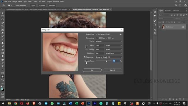 Low Resolution Image into High Resolution in Photoshop in Tamil смотреть онлайн