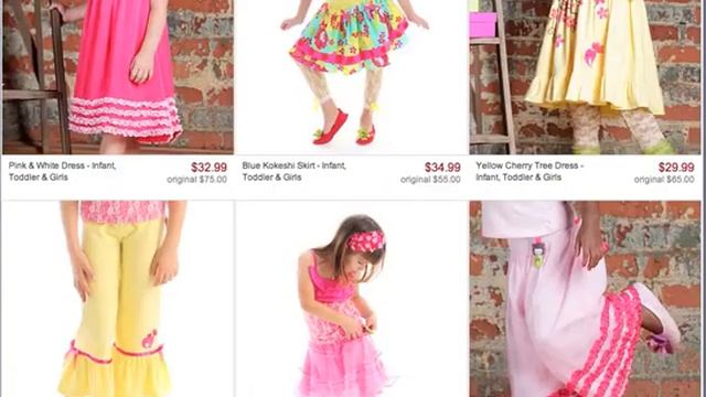 Красочная детская одежда / онлайн шоппинг