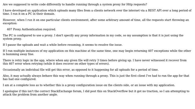 Software Engineering: 407 Proxy authentication required смотреть онлайн