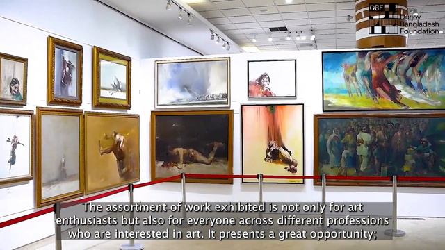 Shahabuddin Ahmed’s Retrospective Exhibition - Durjoy Rahman, Founder Durjoy Bangladesh Foundation смотреть онлайн