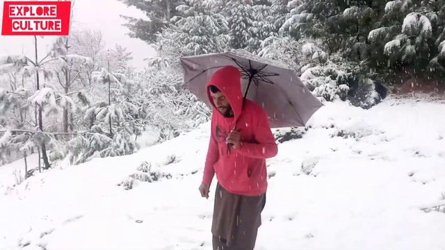 Heavy Snow Fall With Entertainment Vlog | Funny Commedy With Waris Awan In Snow Falling In Kashmir