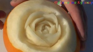 Как красиво нарезать дыню
