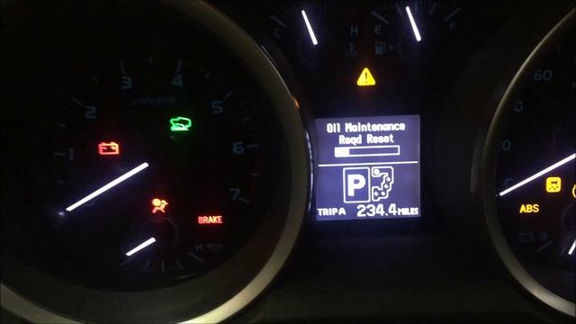 2011 Toyota Land Cruiser Oil Light Reset смотреть онлайн