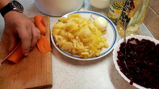 Супер "Винегрет" с квашеной капустой!!! смотреть онлайн