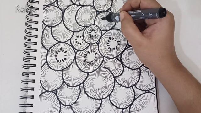 How to draw zentangles art for beginners l Easy line drawing l Art therapy смотреть онлайн