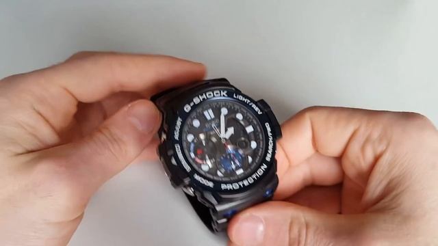 Обзор Casio G-Shock GN-1000B-1A GULFMASTER (Review)