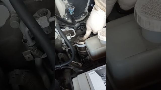 Неправильная работа гидроаккумулятора усилителя тормозов на Mitsubishi Pajero 4 смотреть онлайн