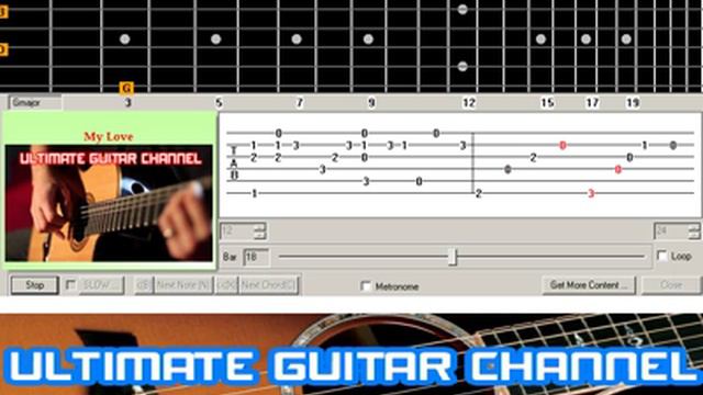 [Guitar Solo Tab] My Love (Westlife) смотреть онлайн