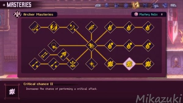 All skill tree of Archer Class - Souldiers