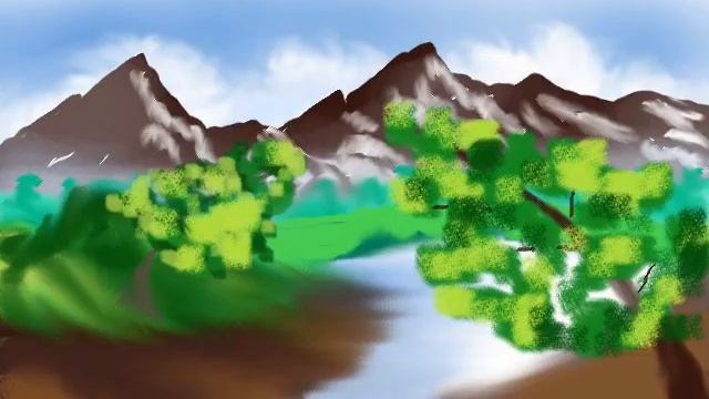 Gimp 2.6.6 (My Drawings and Paintings using mouse) смотреть онлайн