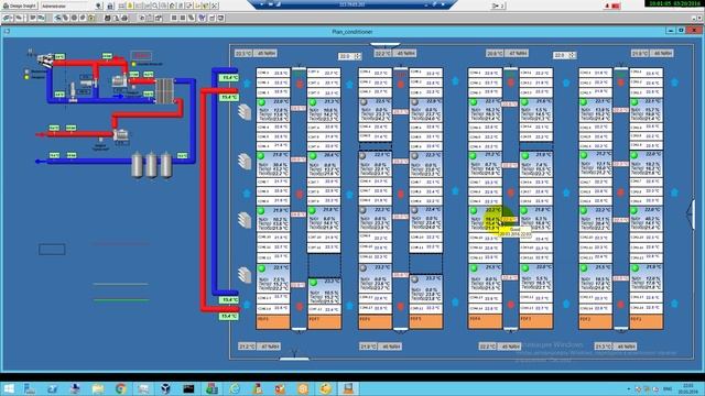 Citect - Интерфейс для системы АСДУ ЦОД смотреть онлайн