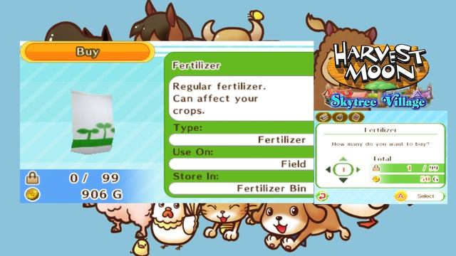 Harvest Moon Skytree Village Let's Play Episode 4| A Fish Fry and Caring смотреть онлайн