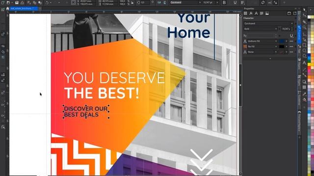 How to Design a Brochure in CorelDraw смотреть онлайн