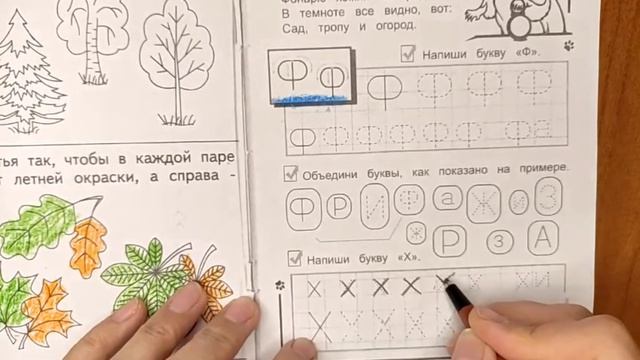 Занятие 23 для детей 4-5 лет. Буква Х. Состав чисел 2, 3, 4. смотреть онлайн