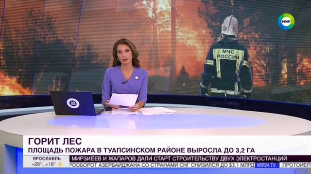 ТК МИР # Новости_Природные пожары в Краснодарском крае смотреть онлайн