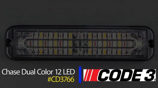 Flash Pattern: Code 3 Chase Dual Color 12 LED Light смотреть онлайн