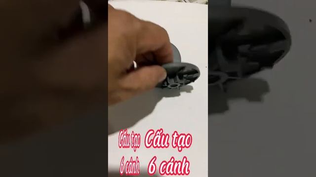 Nhông motor 6 cánh, ren 4 và 5mm bằng nhựa, dùng cho các loại máy xay sinh tố nhỏ trên thị trường смотреть онлайн