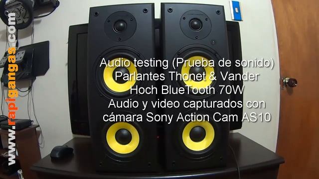 Audio testing Thonet and Vander Hoch BT 70W Prueba de audio parlantes 3 смотреть онлайн