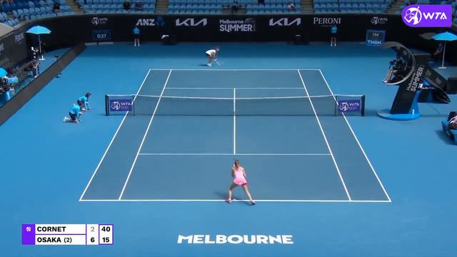 A. Cornet vs. N. Osaka | 2021 Gippsland Trophy Round 2 | WTA Highlights смотреть онлайн
