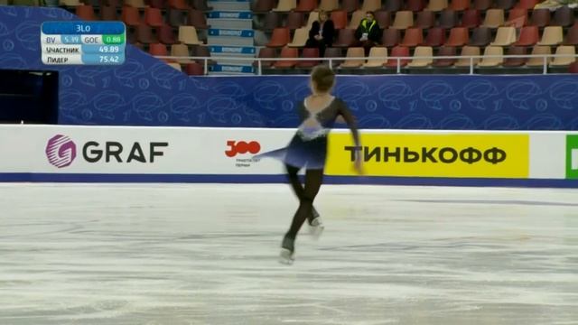 Мария Красноженова. Произвольная программа. Девушки. Пермь. Гран-при России 2022 смотреть онлайн