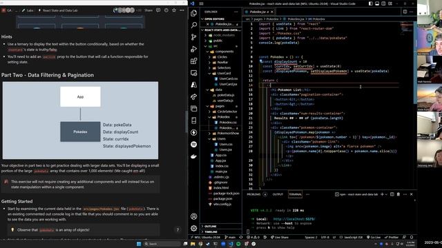React State and Data Lab Intro смотреть онлайн