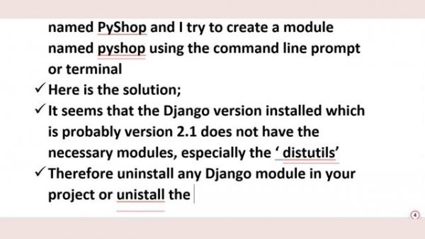 ModuleNotFoundError: No module named 'distutils' in Python Solved